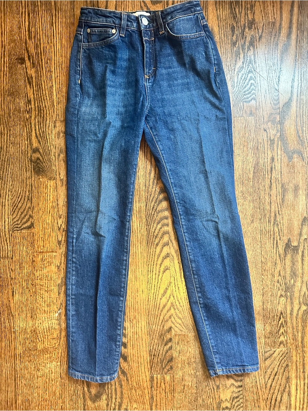 Closed Women's Skinny Jeans in Dark Blue Denim